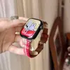 Pulseira de Relógio de Lã com Textura Xadrez Adequada para Apple Watch Iwatch 11ª Geração 10/987Ultra/Se