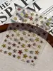 Pegatinas para Uñas Yitu Patrón de Hormiga Estampado de Leopardo Estrellas Corazones Pegatinas Decoraciones 3D Dulces Geniales para Uñas Yt7706