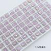 Taladro de uñas Dongzhou de 8 x 6 mm, pequeño cojín K9, taladro de punta inferior, accesorios de joyería para bricolaje, taladro de uñas de ángulo redondo cuadrado largo, súper flash