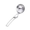 Acero Inoxidable 304 Utensilios de Cocina Plegables Sartén Portátil Pala Colador Utensilios de Cocina para Acampar Viajes Utensilios de Cocina para Exteriores