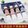 Pigmento Avanzado Marley para Pintura Tradicional China 9ml Caja Completa Especial para Pintor de Paisajes de Pintura China Tinta para Pintar Individual 63#