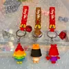 Chaveiro Pingente Pequeno Série Vermelha Fofa Chaveiro de Bebê Chorando Pingente de Mochila Pequenos Acessórios de Joia Pingente de Casal