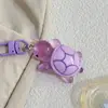 Llavero de Bob Esponja y Patricio Estrella Versión Q que Brilla en la Oscuridad Lindo Llavero Transparente de Gelatina Colgante Divertido de Dibujos Animados para Mochila