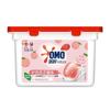 Aomao taller natural perlas de gel para lavandería 50 400g aroma a flor de cerezo limpieza profunda fragancia duradera detergente para ropa