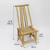 Silla de Bambú de Sichuan al por Mayor Taburete Respaldo Silla Tejido de Bambú Hecho a Mano Antiguo Hogar Niños Taburete Pequeño de Bambú Tejido