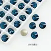 Dongzhou Crystal Broca Satélite de 10.7 mm Cristal Artificial de Alta Calidad Broca Redonda de Vidrio Accesorios para Joyería Broca para Uñas Arte de Uñas Venta al por Mayor