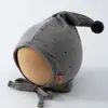 Gorro para Bebé de Primavera y Otoño para Proteger la Fontanela, Lindo Gorro de Bebé para Niños y Niñas, Gorro de Punto a Prueba de Viento y Cálido para Invierno