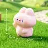 Micro-paisagem Fofo Sorvete Rosa Coelho Pequeno Boneca Mengli Jardinagem Paisagismo DIY Acessórios Decorativos Pequenos Enfeites