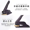 Pinzas de Mano Sello de Acero Sellos Listos para Usar Suministros de Sellado Letrero de Acero Inoxidable en Relieve Sello de Acero de Escritorio Cera de Sellar con Pintura de Fuego
