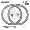 Bicicleta Plegable de Rueda Pequeña Ikuos Juego de Ruedas de 20 pulgadas Bicicleta 406/451 Freno de Disco Buje de Llanta Grande Trinquete 36t