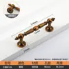 Nuevas Manijas de Gabinete de Bronce Antiguo Estilo Chino, Manijas Pequeñas Extensibles Estilo Francés de Madera Maciza para Puertas de Armario, Cajones, Muebles, Puertas de Entrada