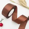 Fita de cetim de 4cm, fita vermelha colorida, fita para DIY, material de rosa, decoração de seda, embalagem de presente para bolo atacado