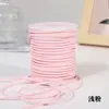 Cinta de gamuza de terciopelo coreano extra dulce con cordón para empaque de regalo de pastel, cinta tejida, cordón de gamuza