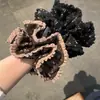 Laço de Cabelo Floral Coração Partida de Menina Coreana para Mulheres 2025 Novo Alta Qualidade Elegante Cordão de Cabelo Estilo Preguiçoso Versátil Acessório de Cabeça