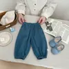 Conjunto de Moda para Meninas 2026 Primavera Novo Estilo Top Regata Falso Duas Peças Infantil Calça Casual Elegante de Bolinhas para Bebê