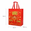 Bolsa de Regalo de la Suerte de Año Nuevo Bolsa de Embalaje Bolsa Tote Bolsa para Pasteles de Luna Tabaco y Alcohol Bolsa de Regalo Frutos Secos Snacks de Frutas Regalo Presente