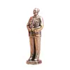 Adorno de Estatua de Pie del Presidente Mao de Cobre Puro, Escultura de Cuerpo Entero de Mao Zedong, Estatua de Cobre, Figura Conmemorativa para Sala de Estar, Artesanía Decorativa