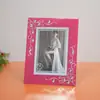 Porta-Retrato de Cristal de Vidro Transparente Porta-Retrato Vazio Suporte de Exibição Minimalista 56 polegadas 7 polegadas 8 polegadas 10 polegadas Porta-Retrato Personalizado para Atacado com Strass