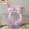 Creativas Orejeras de Peluche de Estrella Lindas Moda Estudiantil Orejeras Combinables Corazón de Niña Invierno Cálido Protección Antihielo para las Orejas Bolsa