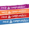 Amazon Transfronteiriço Mais Vendido Sul-Americano Acessórios para Festa de Aniversário Espanhola Faixa de Ombro de Aniversário Cinto de Etiqueta Impressão a Tinta Cinto Lento