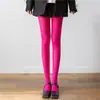 Medias Rojas Brillantes, Medias Rojas Ancora, Calcetines Rojos para el Año de Nacimiento, Leggings de Terciopelo Vintage para Mujer de Primavera y Otoño