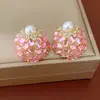 Brincos de Prata Vintage com Diamantes e Pérolas, Estilo Retrô, Brincos Exclusivos de Nicho, Levemente Luxuosos e com Toque de Alto Padrão