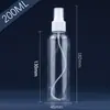 Frasco Borrifador Frasco Borrifador de Álcool Frasco Vazio Frasco Dispensador de Água Cosmética Frasco Borrifador de Névoa Fina Frasco de Plástico Líquido Desinfetante Pet