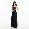 Pantalones Casuales de Estilo Americano de Moda Nueva Primavera/Verano 2026, Cómodos, Sueltos, Versátiles, Relajados, Largos hasta el Suelo, Adelgazantes, Rayados