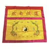 Toalha de Mesa para Templo Doméstico com Padrão de Dragão Duplo e Bagua, Itens Decorativos Taoístas, Luz de Buda Brilhando Sobre Lótus Toalha de Mesa