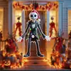 Halloween Navidad Pesadilla antes de Navidad Colgante de Calabaza 2D Decoración de Escena Ambiente de Halloween Decorativo Pequeño Colgante