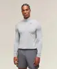 Camiseta de manga larga para hombre estilo americano Gymshark para deportes, running, entrenamiento de baloncesto corte ajustado, capa base con media cremallera, ajustada