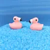 Adornos de micro paisajismo Flamenco resina simulación animal de caricatura adornos pequeños creativos decoraciones venta al por mayor