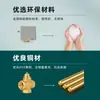 Válvula Eléctrica de Tres Vías de Latón, Válvula de Disco de Aire, Válvula de Bola de Cobre Reguladora Eléctrica para Tubería de Agua de Dos Cables Normalmente Abierta/Normalmente Cerrada