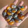Acessórios para Pingente de Agata Dzi de Xizang Atacado Chaveiro DIY Estrela e Lua Acessórios Bodhi Dzi de Três Olhos Contas Soltas