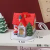 Casa de Nieve Navideña Luz de Noche Transfronteriza Decoración de Atmósfera Navideña para Sala de Estar del Hogar Adornos Creativos Luces Decorativas