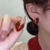 Aretes de Caballo Rojo para Mujer, Aretes de Alta Gama, Nuevo Estilo 2026, Aretes Festivos para el Año Nuevo, Aretes de Año Nuevo