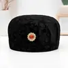Sombreros para mujeres de mediana edad y ancianas, sombrero cálido de invierno para mamá, grueso con terciopelo, sombrero tipo cubo para personas mayores, abuela, sombrero de lana tejido para señora mayor