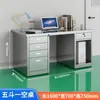 Escritorio de Oficina de Acero Inoxidable 304, Escritorio para Computadora, Mesa de Operaciones Médicas, Mesa con Cajones, Escritorio, Banco de Trabajo para Taller Libre de Polvo