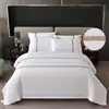 Lençóis de Cama, Capas de Edredom, Conjunto de Quatro Peças, Lençóis com Elástico, Conjunto de Várias Peças, Roupa de Cama Espessa Branca Pura para Quarto de Hóspedes