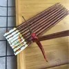 Palillos de Bambú, Palillos de Caqui, Palillos de Bambú Estampados, Antimoho y Antideslizantes, Venta al por Mayor de Fabricante de Bambú Natural