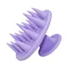 Escova de Shampoo Tudo-em-Um de Silicone Transfronteiriça, Massageador, Banho, Limpeza do Couro Cabeludo, Cabelos Longos e Macios, Pente para Cuidados com o Cabelo