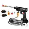 Lavadora de Coches Pistola de Agua a Presión Alta Lavadora de Coches a Presión Alta para el Hogar Batería de Litio Inalámbrica Pistola de Agua a Presión Comercial Venta al por Mayor Comercio Exterior