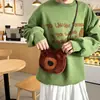 Bolsa de Boneca Novo Estilo, Bolsa Transversal de Urso de Pelúcia, Bolsa Pequena Fofa para Mulheres, Mini Bolsa Peluda, Bolsa de Urso de Desenho Animado, Bolsa de Mão