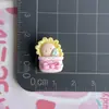 Animal Lindo Planta con Maceta Flores Resina Accesorios Pasador Accesorios para el Cabello Zapato con Agujero Hebilla Joyería Decorativa Hecha a Mano Material