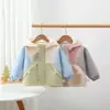 Sudadera con Capucha y Forro Nueva, Linda y Divertida de Primavera y Otoño para Niños y Niñas con Adorno de Dibujos Animados