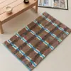 Alfombra de Felpa de Invierno Transfronteriza Alfombra Aislante Tufted para Dormitorio Alfombrilla Antideslizante Absorbente de Agua para Baño Alfombrilla Gruesa de Flock de Comercio Exterior