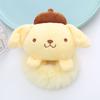 Nuevo Lindo Perro Gui de Jade Corazón de Niña Anillo para el Cabello de Peluche Merlot Anillo para el Cabello de Muñeca de Dibujos Animados Cuerda para el Cabello Linda