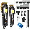 Clipper de Pelo de Venta Caliente Transfronterizo Recortador Eléctrico de Pelo Talla de Cabeza de Aceite Clipper Eléctrico de Pelo Tijeras Recargables para Cortar el Pelo del Hogar Set para Rasurar la Cabeza y Cortar el Pelo