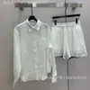 Cd "Shenzhen Nanyou" Conjunto Vintage Bordado de Algodón y Lino, Atuendo Transpirable Estilo Old Money que Reduce la Edad, 26 Nuevos Productos Transfronterizos