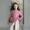 Tutu Elefantinho Infantil Novo Conjunto de Duas Peças Camisola de Tricô com Capuz Camada Quente Fashion Simples Outono e Inverno